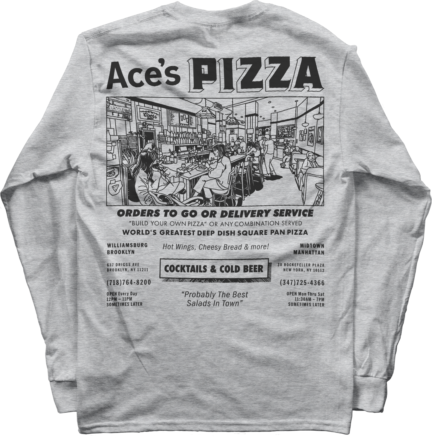 Sketch Long Sleeve Tee