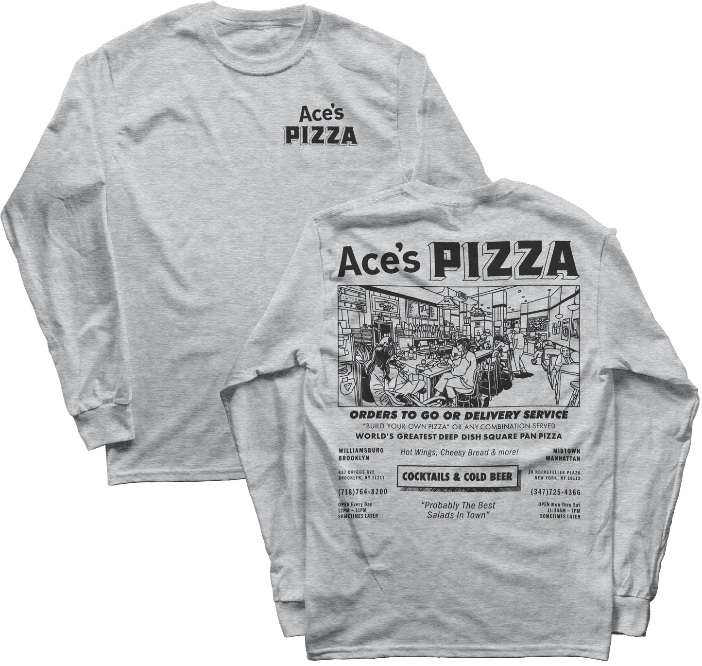 Sketch Long Sleeve Tee